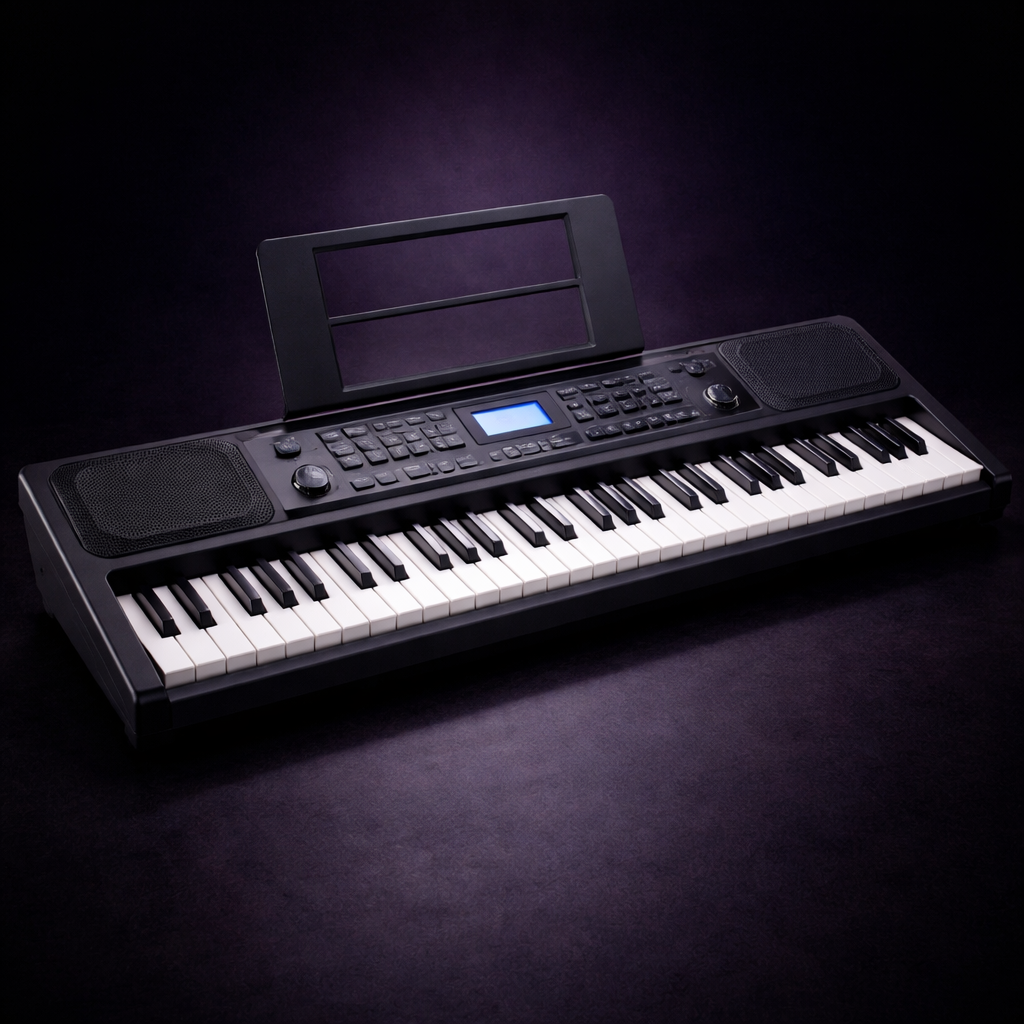 Teclado Digital 61 Teclas Sensitivas