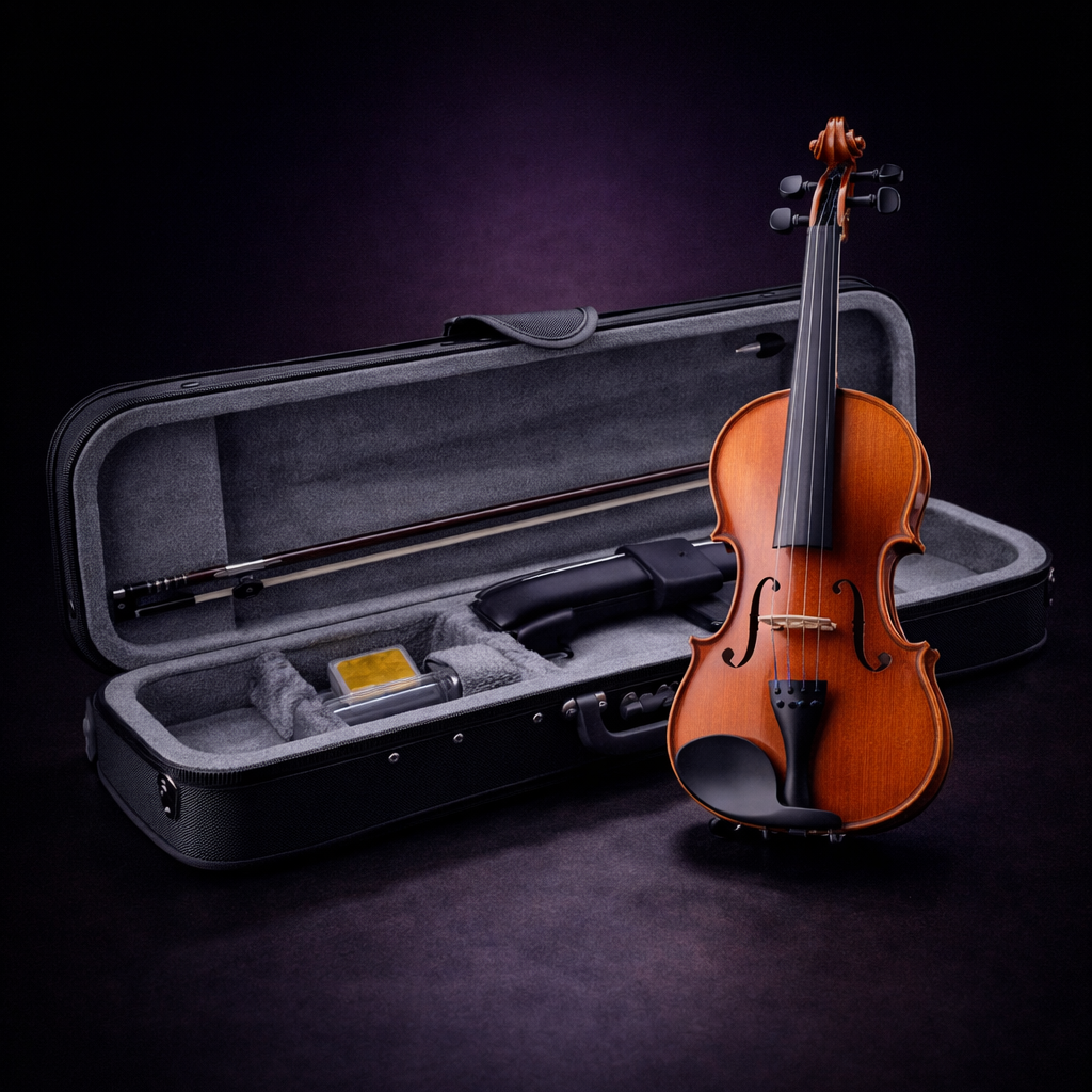 Violino Acústico 4/4 com Estojo