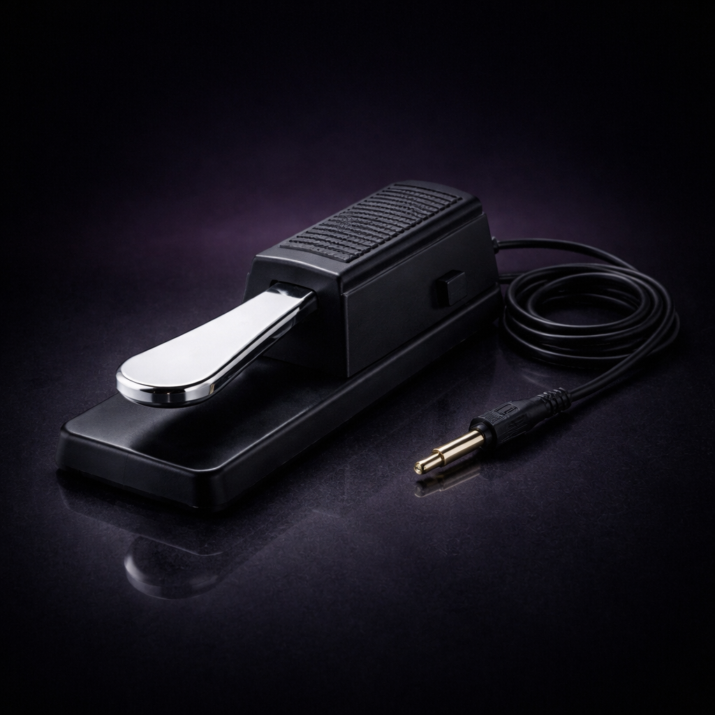 Pedal de Sustain Universal para Teclado